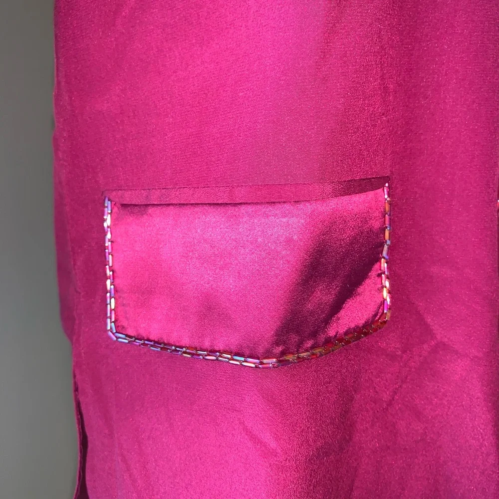 Diane Gilman 100% silk blazer/jacket - Picture 14 of 16